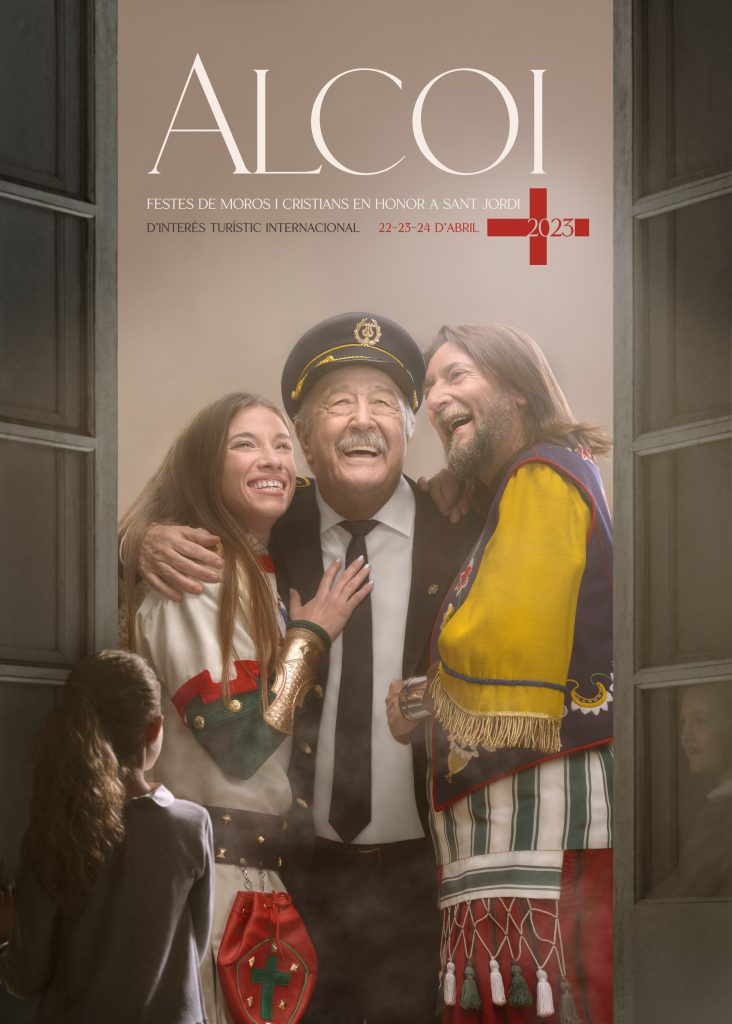 Cartel de fiestas de Alcoy 2023 realidad aumentada